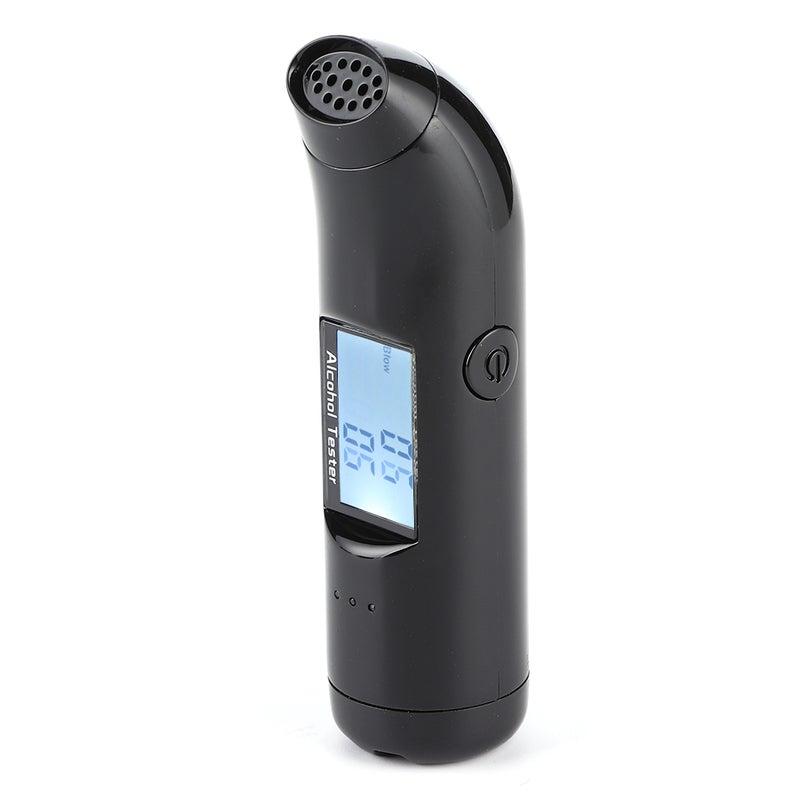 Digital Breathalyzer: Portable Compact Design - Non-Contact Testing With Audible Alarm, Fast Sensitive Response, 3-Color LCD Display for Personal Use, Drivers, On-the-Go Situations - Image 4