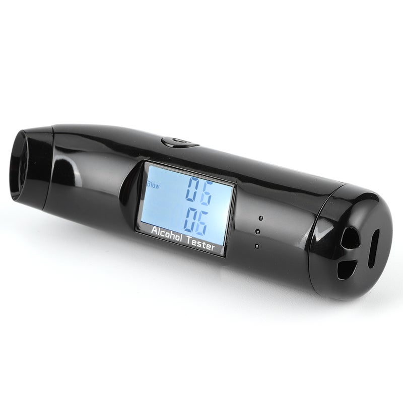 Digital Breathalyzer: Portable Compact Design - Non-Contact Testing With Audible Alarm, Fast Sensitive Response, 3-Color LCD Display for Personal Use, Drivers, On-the-Go Situations - Image 5