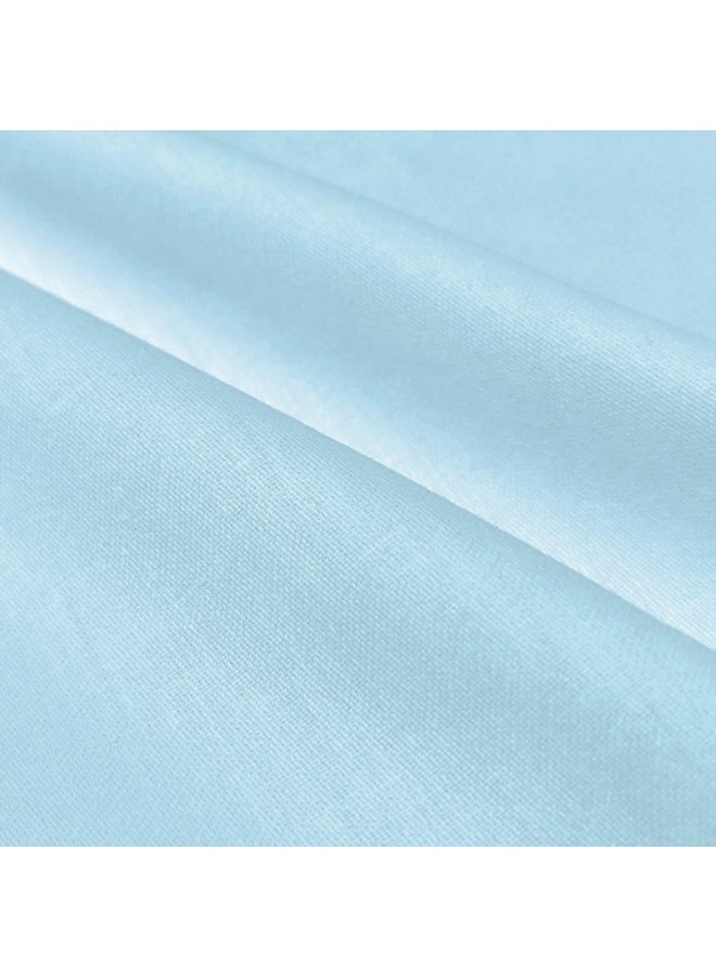 MULBERRY LIVING أغطية وسائد قطنية %   بلون أزرق سماوي عبوة من قطعتين  ×  سم - Image 4