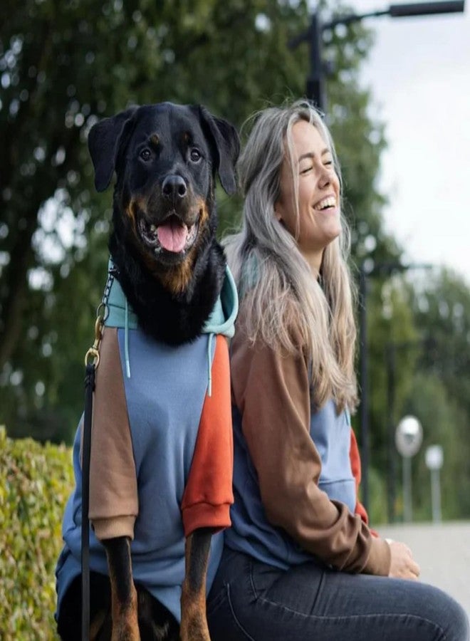 Spark Paws Dog Hoodie – Premium Dog Sweater for Small, Medium, and Large Dogs | Warm Outfits for French Bulldogs, Pitbull, Puppy, Winter Jacket Alternative - Alpine - 3XL - Image 3