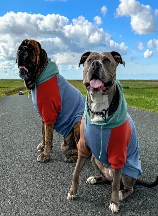 Spark Paws Dog Hoodie – Premium Dog Sweater for Small, Medium, and Large Dogs | Warm Outfits for French Bulldogs, Pitbull, Puppy, Winter Jacket Alternative - Alpine - 3XL - Image 4