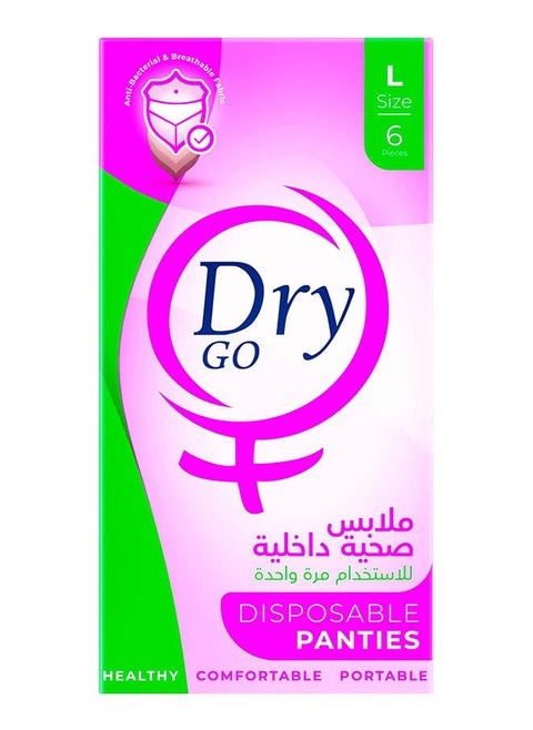 Disposable Panties Large 6 Pcs