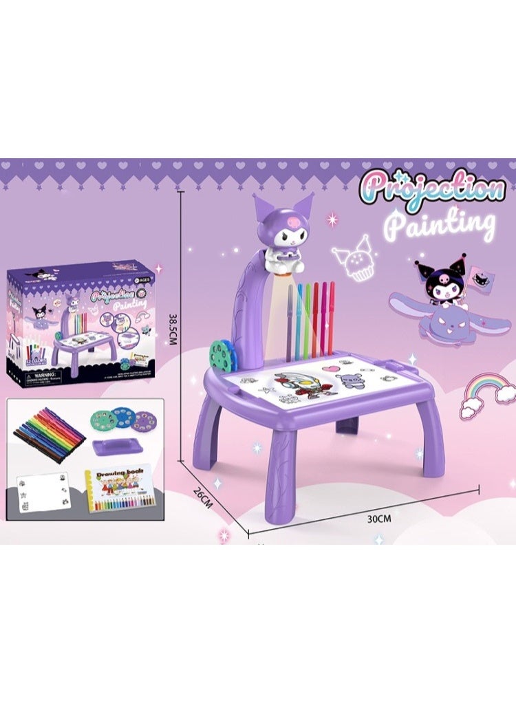 صندوق العاب طاولة رسم إسقاطية للأطفال - كورومي - Image 1