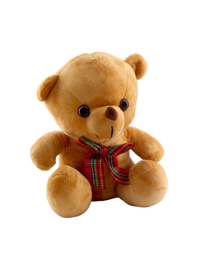 Non-Toxic Stuffed And Plush Soft Teddy Bear Brown(24x19x14cm)  - Image 3