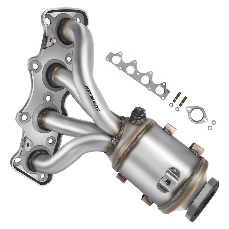 ABYSMAUTO Catalytic Converter Compatible with Hyundai Accent 20122017 Veloster 20122017 Kia Rio 20122014 Kia Soul 20122016 16L l4 Catalytic Convertor Directfit 674891 EPA Compliant