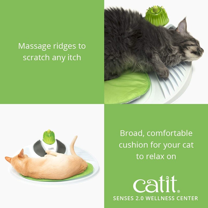 Catit Senses 2.0 Wellness Center Cat Toy - Interactive Multi-Purpose Relaxation Spot with Catnip Included - Image 4