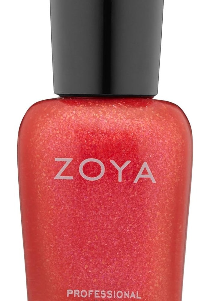 Zoya Gilda ZP512 Nail Polish - 15 ml Fashion Pink Sparkling Metallic - Image 1