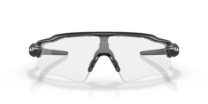 OAKLEY Mens Oo9208 Radar Ev Path Rectangular Sunglasses, Steel/Clear Black Iridium Photochromic, 38 Mm - Image 3