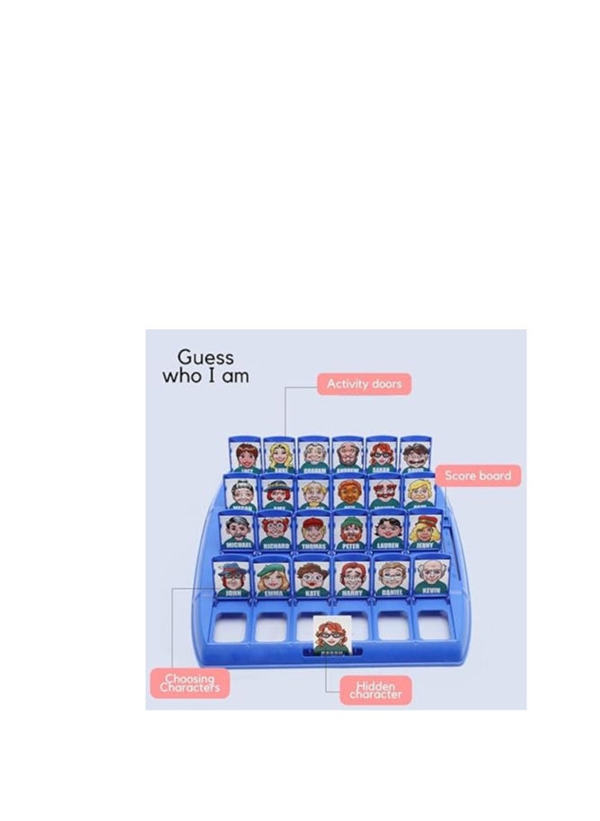 Guess Who I Am - Fun Character Guessing Game