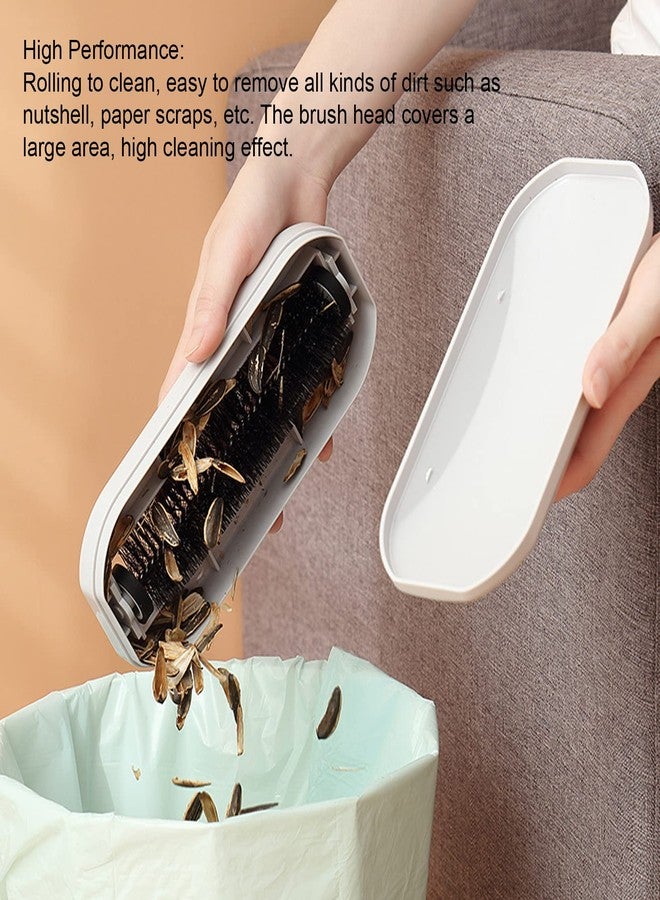Srliya Reusable Handheld Crumb Sweeper Home Soft Hair Debris Collector for Table Bed Sheet Clothes Sofa - Image 2