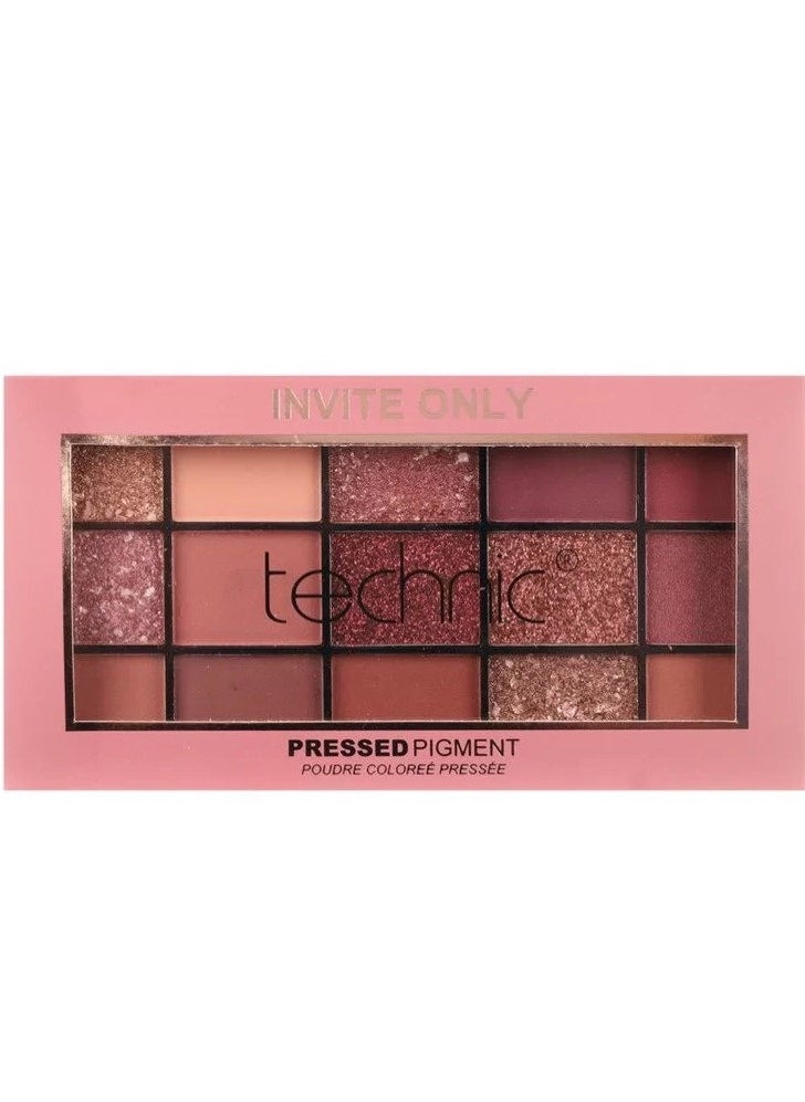 Technic - Invite Only Pressed Pigment Eyeshadow Palette - Image 1