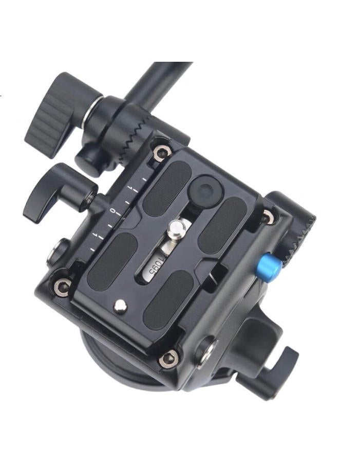 Benro S2N Hydraulic Head, Mirrorless And Dslr Camera Photography And Video Tripod, Monopod, Sliding Rail, Bird Photography, Dynamic Balance, Quick Release, Hand Hole, Damping Head - Image 2