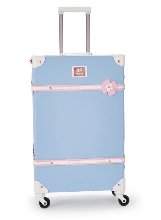 LIMRA Travel Bags Classic Leather Luggage 4 Pcs Set 28''-24''-20'''-13'''Inches