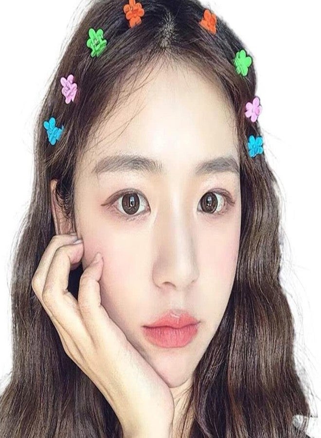 Cerun 20pcs Premium Mini Hair Claw Clips Colorful Cartoon Animals/Vegetables/Flower Mini Hair Claw Clips Small Barrettes for Baby Girls Toddlers Teens Kids(Random Style) - Image 4