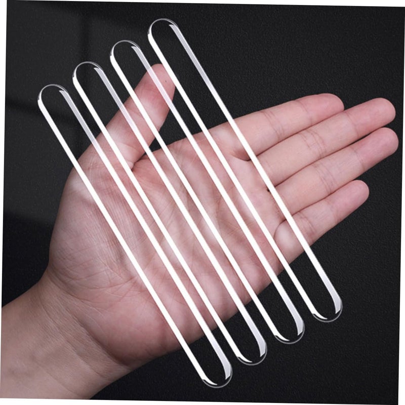 Car Door Handle Protective Film Scratch Resistant Sticker Set Easy to Install Black - Image 4