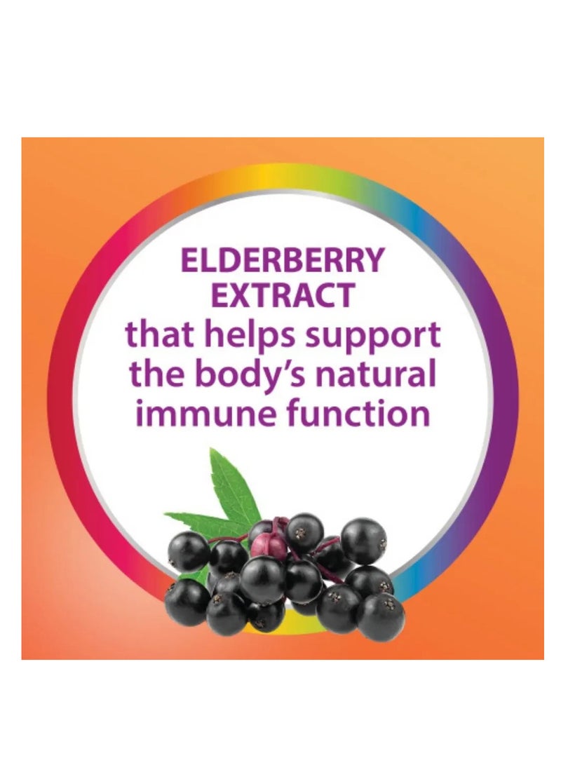 Centrum Immune Support With Elderberry 60 Capsules Dietary Supplement - Image 3