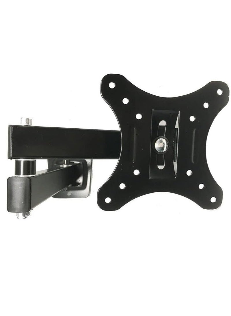 Full Motion LCD LED Plasma TV monitor Wall Mount Bracket 14" 16" 19" 20" 21" 24" 27" Tilt Swivel Hold up to 33lb (15Kg) VESA 100mm x 100mm - Image 3