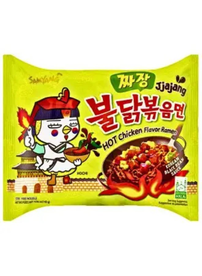 ساميانغ معكرونة رامين جا جانج بنكهة الدجاج الحار من ساميانج، 140 جرام - Image 1