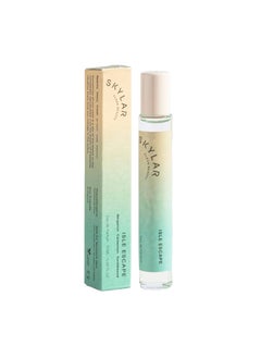Skylar Skylar Isle Escape Eau de Parfum - Hypoallergenic & Clean Perfume for Women & Men, Vegan & Safe for Sensitive Skin - Fresh Perfume with Notes of Bergamot, Cardamom & Sandalwood - 10mL /0.33 Fl oz 