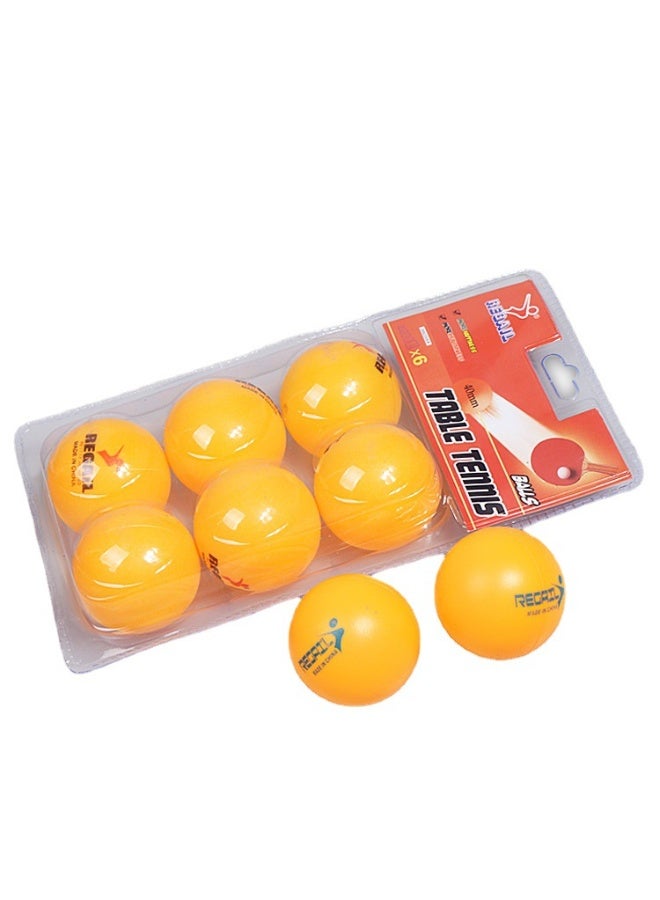 REGAIL 12Pcs Table Tennis Set White/Yellow - Image 3