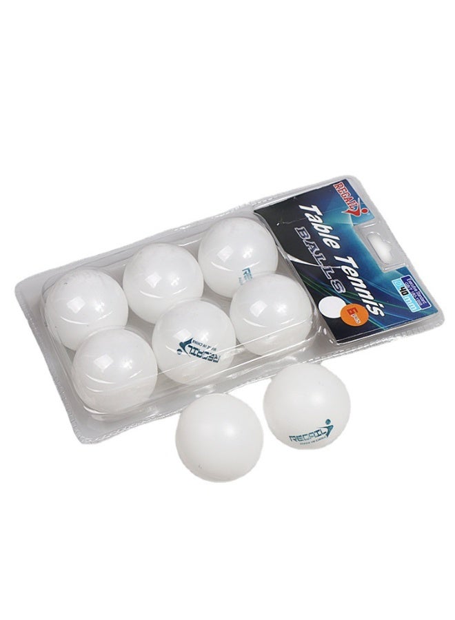 REGAIL 12Pcs Table Tennis Set White/Yellow - Image 2