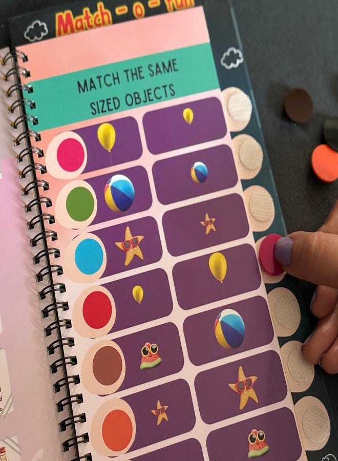 BuzzieWorld Match-O-Fun Brain Booster Activity for Kids & Childrens | Boosting Your Children Confidence | Mind Game | Toy & Games | Enhence Chiled Memory | Brain Building Game for Kids - Image 3