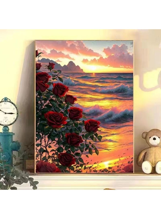 Anna DIY Hand-Painted Color Fill Oil Painting Kits - Creative Decorative Art - Image 1