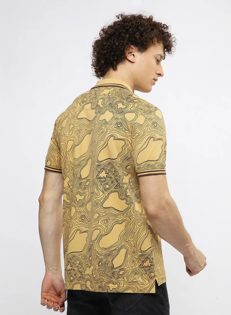 BEVERLY HILLS POLO CLUB All Over Print Polo