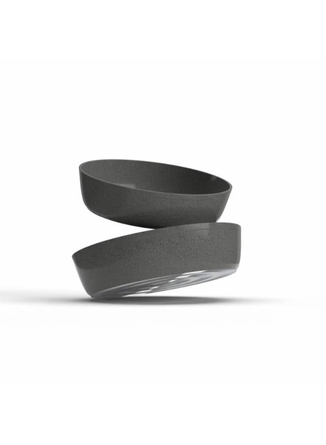 Top Chef Pack Of 2 Granite Bakeware Set 26-30 cm -Gray - Image 1