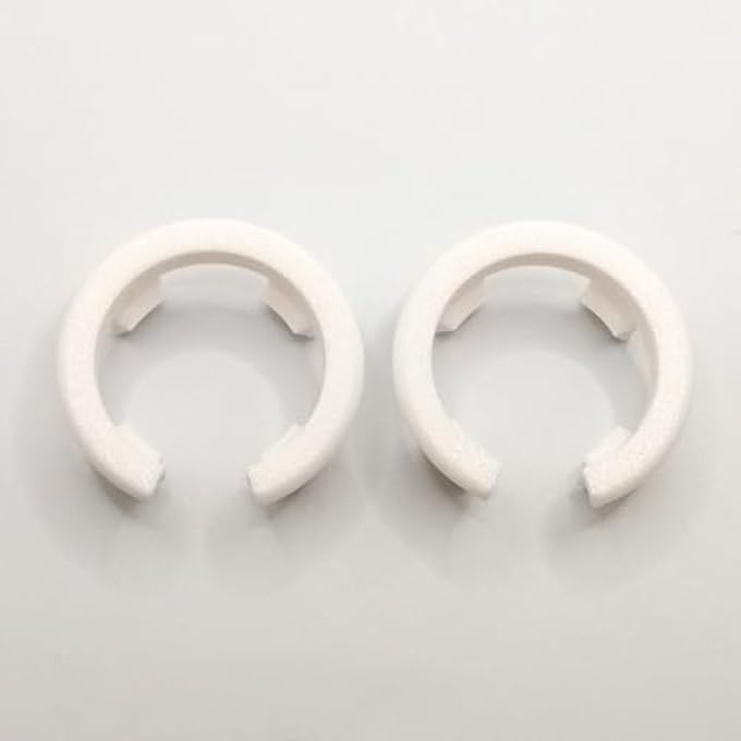 2 X REPLACEMENT CLAMPING BUSHING SUITABLE FOR EURA RADIATOR SIDE PANEL COVER - Image 1