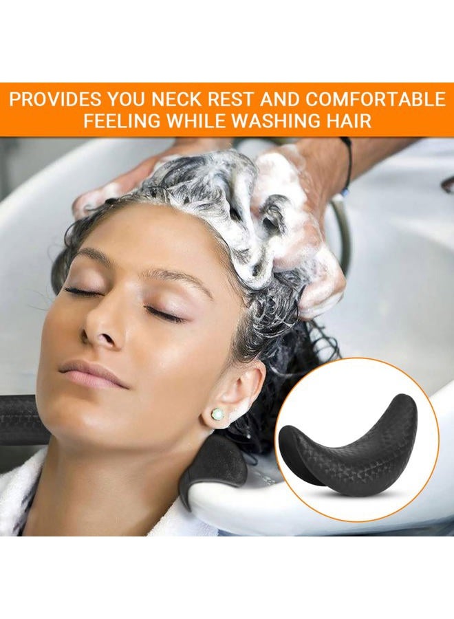 GOTOTOP Shampoo Bowl Neck Rest Salon Spa Hair Beauty Washing Sink Neck Pillow Neck Rest Cushion Gel Neck Cushion For Shampoo Bowl 7.09 x 3.54inch - Image 2