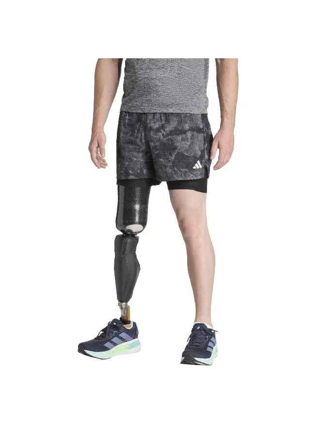Adidas Adidas Otr Sd 2In1 M Grey Shorts (1/2) Shorts For Men