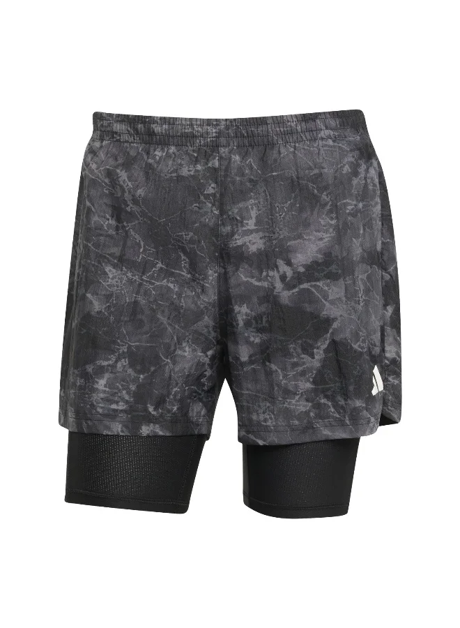 Adidas Adidas Otr Sd 2In1 M Grey Shorts (1/2) Shorts For Men