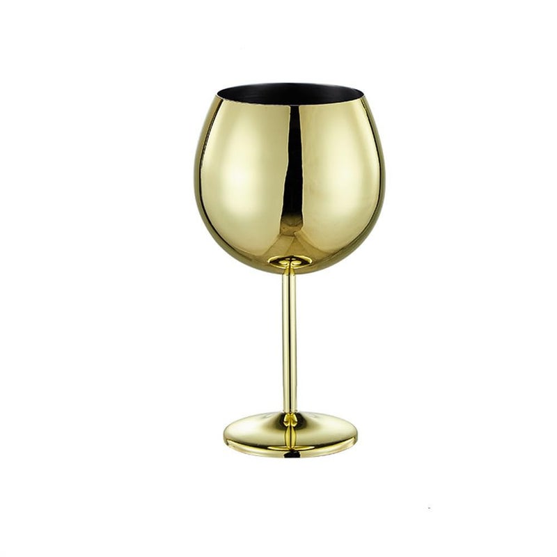 Verres À Vin En Métal Verre à vin créatif en métal de grande capacité for bar et restaurant(Colour 2,20.5x8.6cm) - Image 5