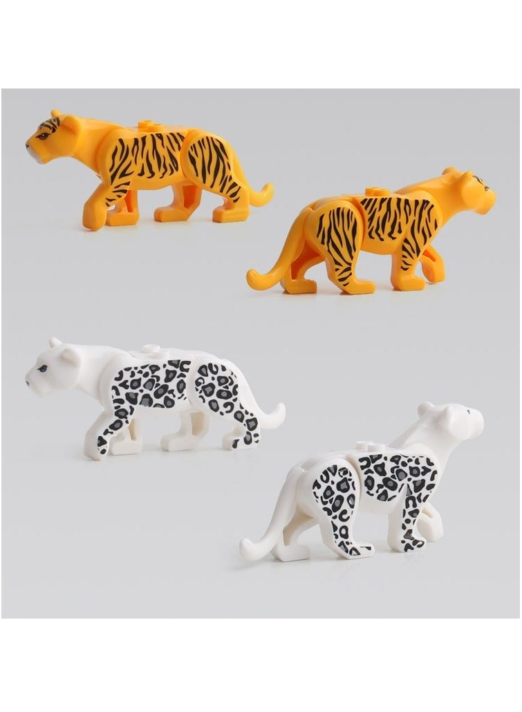 Set Of 12 Animal Toy Building Block Model Puzzles  - Image 5
