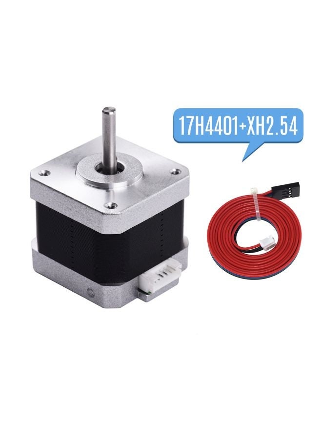 NIBEMINENT 3D Printer Stepper Motor Silver/Black/Red - Image 3