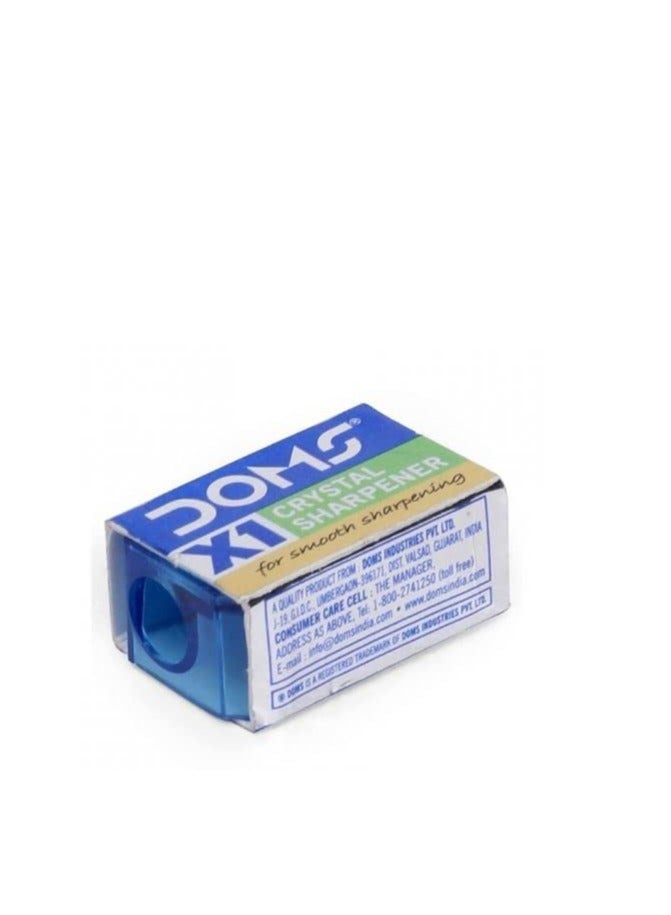 دومس مبراة كريستال من دومز X1 - 20 قطعة، ألوان متنوعة - Image 1