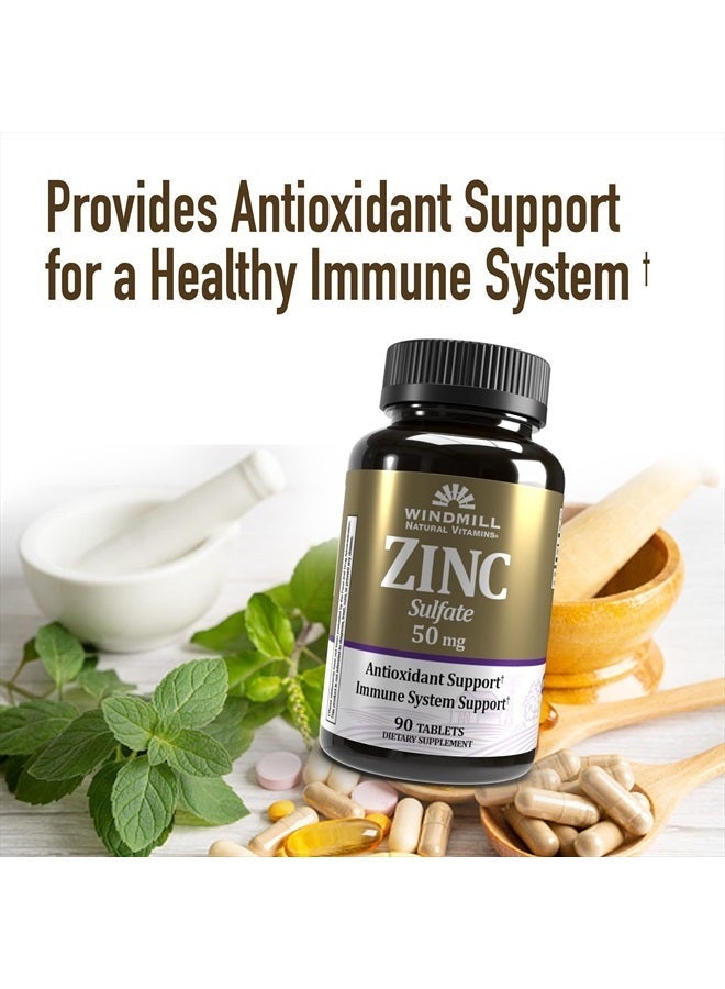 WINDMILL Zinc Sulfate Tablets, 90 Count - Image 4