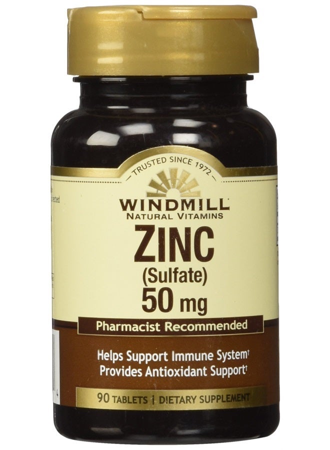 WINDMILL Zinc Sulfate Tablets, 90 Count - Image 1