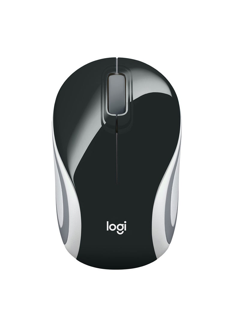 Logitech M187 Ultra Portable Wireless Mouse, 2.4 GHz With USB Receiver, 1000 DPI Optical Tracking, 3-Buttons, PC / Mac / Laptop Black - Image 1