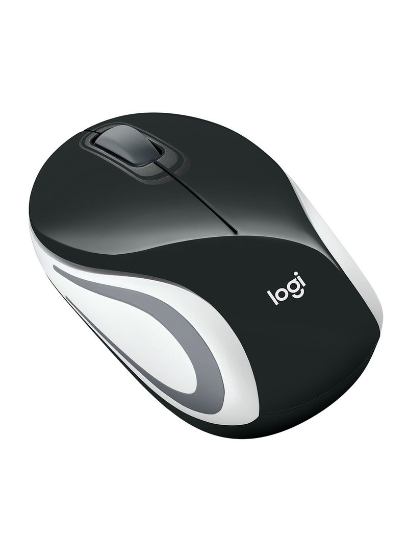 Logitech M187 Ultra Portable Wireless Mouse, 2.4 GHz With USB Receiver, 1000 DPI Optical Tracking, 3-Buttons, PC / Mac / Laptop Black - Image 3