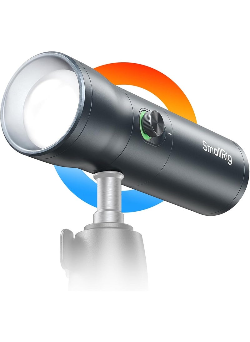 SMALLRIG RGB LED Photography Flashlight, 7500mAh Aluminum Alloy Patterned Ambient Light, 4 Color Fill Light with 20 Patterned Light Filters, Perfect for Photo, Content Creation Accessories RF10C 4634 - Image 1