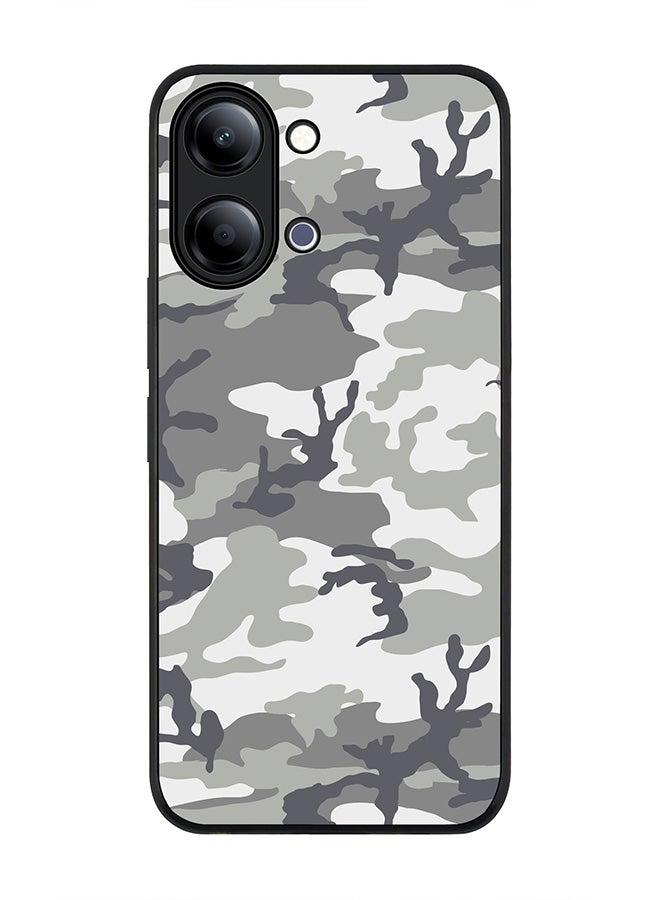 Stylizedd For vivo Y05 4G / Y6t 5G Case,Slim fit Camera Protection, Shockproof Thin Phone cover  - Artic Camo - Image 1