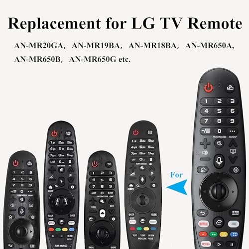 MYHGRC Voice Magic TV Remote for LG Smart TV 2019-2021 AKB75855501 Replace LG Magic Remote Control AN-MR20GA AN-MR19BA with Pointer Function - Image 2