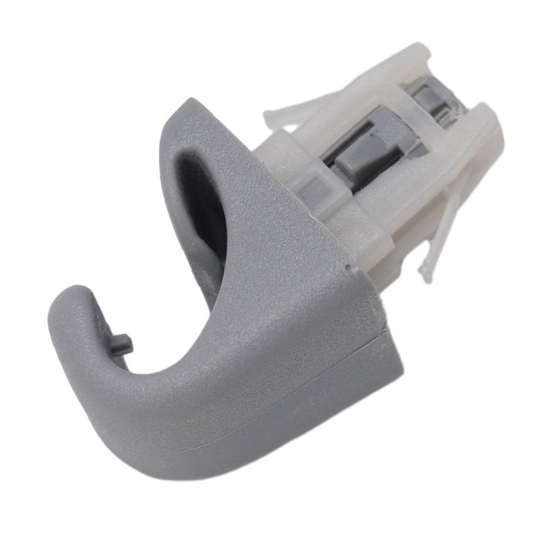 Universal Sun Visor Clip Hook 2 Pack Plastic Grey For 2001 2012 Models - Image 4