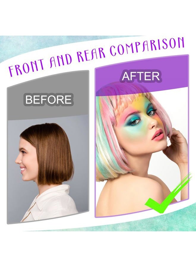Jexine 2 Pcs Hair Coloring Highlighting Cap Reusable Silicone Highlight Cap Pull Through Caps for Hair Coloring Frosting Cap with Hook Hair Dye Cap with Holes Hair Salon Tools Hairdressing Highlighting Kit - Image 5