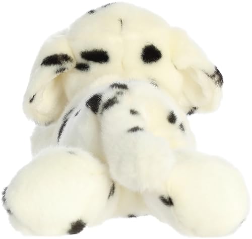 Aurora® Adorable Flopsie™ Domino™ Stuffed Animal - Playful Ease - Timeless Companions - White 12 Inches - Image 4
