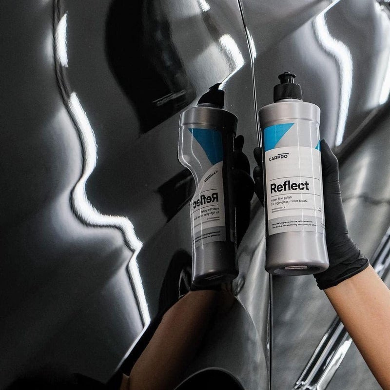 CARPRO Reflect High Gloss Finishing Polish - Reflective & Glossy Finish Without Durable Fillers, Silicones, Waxes, Polymers, or Teflon - Body Shop Safe, No Dusting. Rotary & Dual Action - 250ml (8oz) - Image 4