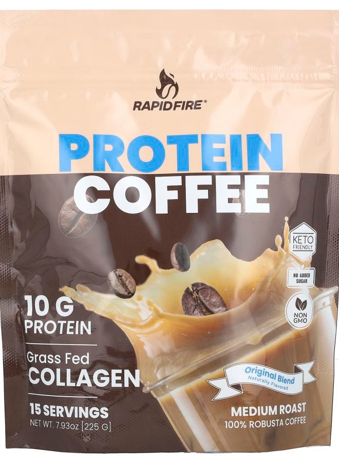 Protein Coffee Original Blend Medium Roast 7.93 oz (225 g)