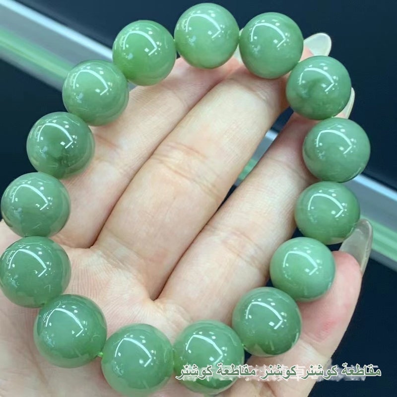 Delicate Alloy Geometric Bracelet for Unisex, Green, Wrist Jewelry - Image 4
